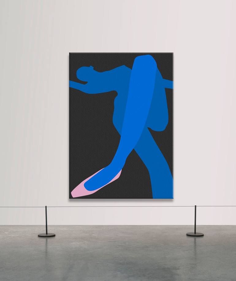 Original Abstract Body Painting by Yeva Adamovska