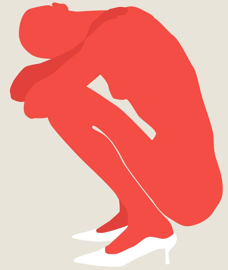 Print of Abstract Body Painting by Yeva Adamovska