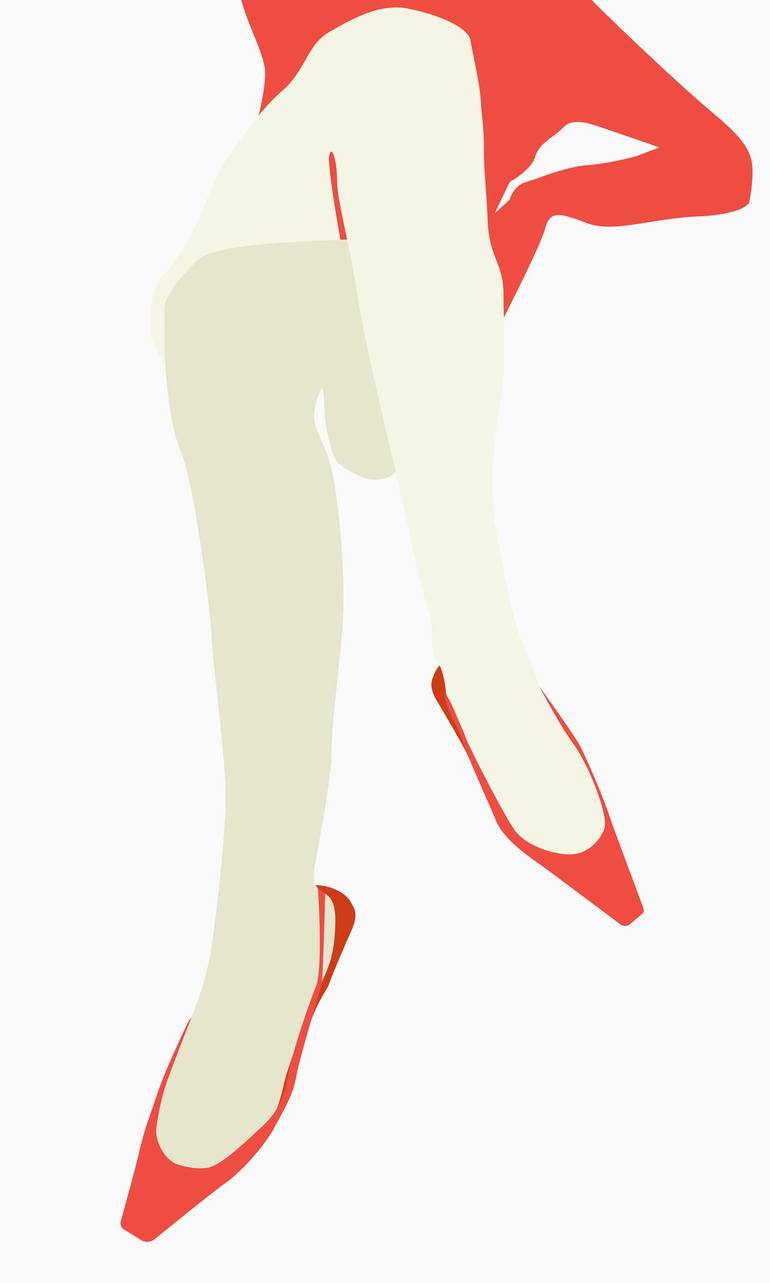 Print of Pop Art Fashion Painting by Yeva Adamovska