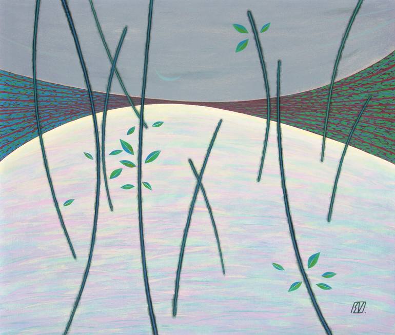 Original  Painting by Serge Vasilendiuc