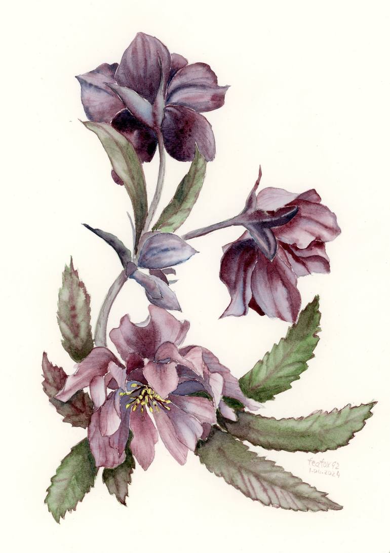 Original  Painting by Halyna Nechyporuk