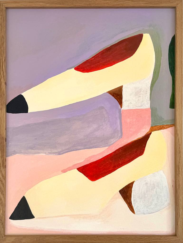 Original Figurative Fashion Painting by Leila Lallali